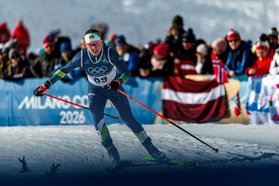 BRASIL alcança melhor resultado no esqui cross-country em Jogos Olímpicos de Inverno com beneficiários do Bolsa Atleta